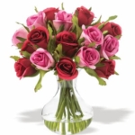 Product: Sweetheart Rose Silk Flower Arrangement in Beauty/Pink