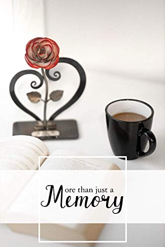 Product: Gift Hand-Forged Wrought Iron Red Metal Rose with Heart - Shaped Stand - Iron Anniversary Gift