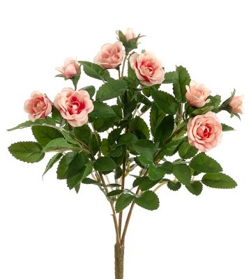 Product: 10" Mini Rose Bush x3 Pink (Pack of 36)