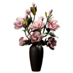 Product: YYDS Vase Set Living Room Magnolia Artificial Flower Decoration Tea Table Porch Decorative Floral Ornaments Table Silk Flower Dried Bouquet Artificial Flowers
