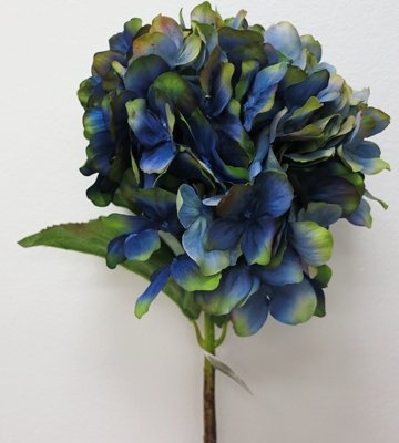 Product: 21" Handwrapped Silk Hydrangea Flower Spray -Delphinium Blue (pack of 12)