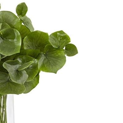 Silky Flower Store Artificial Lotus Flower Arrangement, Faux Floral Centerpiece, Shiny Foliage, Cylinder Vase, 30H x 20W x 14D 4 4 Product: Nearly Natural Lotus Branch Arrangement