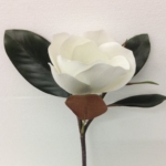 Product: 17" Handwrapped Silk Magnolia Flower Spray Pick -White (pack of 12)