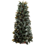Product: SilksAreForever 4' Magnolia Leaf Cone-Shaped Artificial Topiary -Green (Pack of 2)