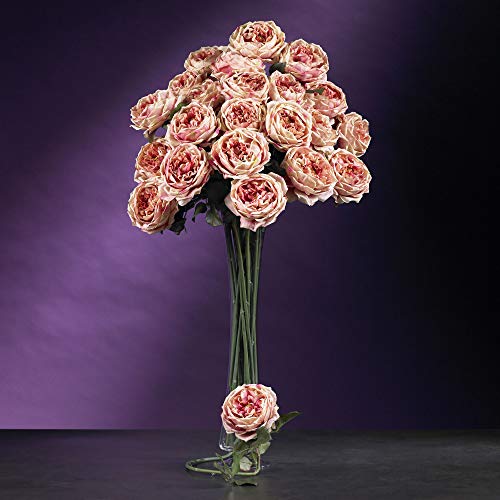 Product: Nearly Natural 2127-PK 31" Large Rose Stem (Set of 12) Pink