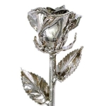Product: Allmygold Platinum Dipped 11" Real Venus Rose