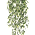Product: Afloral Plastic Bamboo Hanging Tropical Leaf Bush - 32.5" Long
