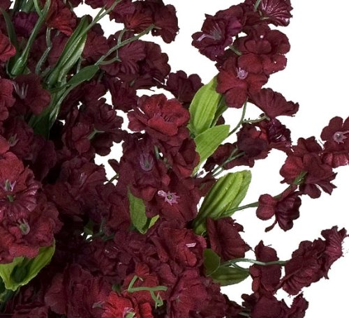 Product: 1920 Baby's Breath Gypsophila Artificial Silk Flowers_Burgundy/Red