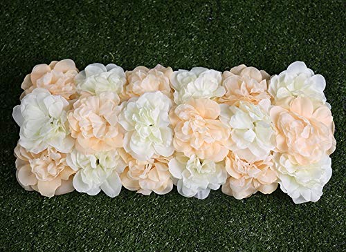 Product: Artificial and Dried Flower Dahlia 12colors 10pcs/lot Large Wedding Road Lead Flower Arrangement Wedding Arch Backdrop Props Decorative Silk Flower - ( Color: )