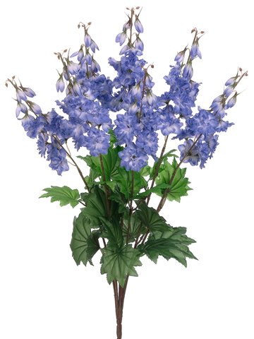 26" Delphinium Bush x7 Helio (Pack of 12) - Artificial Flower Arrangements Product: 26" Delphinium Bush x7 Helio (Pack of 12)
