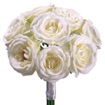 Product: 11" Rose Bouquet Cream (Pack of 6)