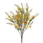 Product: 22" Silk Cosmos & Astilbe Flower Bush -Yellow (Pack of 12)
