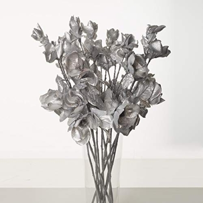 Product: Express Flor 3 Artificial Magnolia Glitter Effect in The Dark