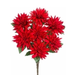 Product: 24" Dahlia Bush x7 Red (pack of 12)