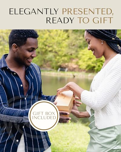 Product: Forever Rose Real Red Rose with Platinum Trimmed Petals and Platinum Stem, Handcrafted Preserved Rose in Luxury Gold Gift Box, Romantic Gift for Her, Elegant Gift for Any Occasion