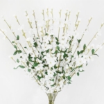 Product: 24 pieces of 27" Cherry Blossom Artificial Silk Flower Sprays White