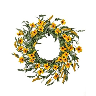Product: Cosmos & Goldenrod Wreath 22"