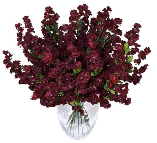 Product: 1920 Baby's Breath Gypsophila Artificial Silk Flowers_Burgundy/Red
