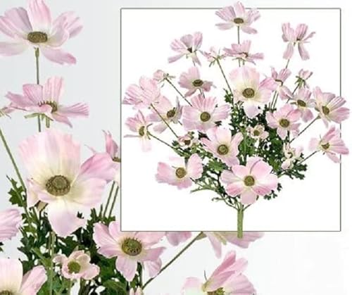 23" Cosmos Artificial Flowers Silk Plants for Home Decoration (Pack of 6) - Artificial Flower Arrangements Product: 23" Cosmos Artificial Flowers Silk Plants for Home Decoration (Pack of 6)