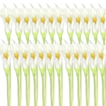 Product: 24 Pieces of 34" Large Calla Lily Bendable Sprays Artificial Silk Flowers