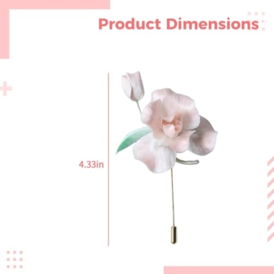 Silky Flower Store Handmade Silk Iris Brooch, Cultural Heritage Cheongsam Suit Coat Accessory, Mulberry Silk Flower Pin, 11cm 8 8 Product: Silk Brooch, Iris, Cultural Heritage, Handmade, Mulberry, Cheongsam Suit Coat Accessory