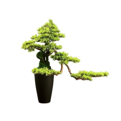 Product: MOOWI Artificial Bonsai Tree Floor Artificial Bonsai Tree Hotel Clubhouse Entrance Decoration Fake Plants Potted Plants Artificial Trees Plants