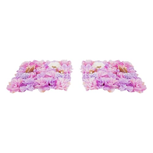 Silky Flower Store Artificial Silk Rose Flower Wall Panel, Wedding Backdrop Decor, 12pcs Faux Rose Hydrangea Wall Panels 12pcs 5 5 Product: Cncestore 12pcs Artificial Silk Rose Flowers Backdrop Wall Panel for Wedding Venue Decor