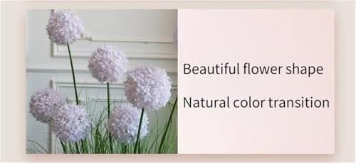 Silky Flower Store Artificial Hydrangea in Beige Pot, Lifelike Silk Potted Plant, Faux Bedroom Dining Décor 20.5cm 5 5 Product: Light Luxury Artificial Hydrangea in Beige Pot, Large Lifelike Silk Potted Plant for Bedroom & Dining Décor