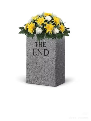 Silky Flower Store Artificial Floral Cemetery Saddle, Yellow Dahlias Cream Carnations, Tombstone Memorial Flowers, 30in x 21in x 10in 1 1 Product: Jucgghk Vivid and Realistic Floral Art Yellow Dahlias and Cream Carnations Cemetery Saddle, Flower Arrangement for Headstone,Spring Artificial Cemetery Flowers