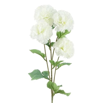 Product: Leaf Design Artificial Carnation Flowers