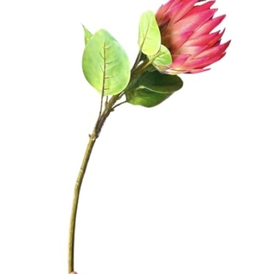 Product: Bright Real Touch King Protea Stem, Large Head Artificial Flower for Centerpieces | DIY Floral | Wedding/Home Decoration Gifts, Anniversary, Birthday for Wedding/Home Decoration