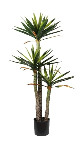 Product: GenSDH Artificial Tree 4.7Ft Artificial Trees Simulated Gladiolus Tree Lifelike Fake Tree for Indoor Outdoor Home Artificial Plant Decoration