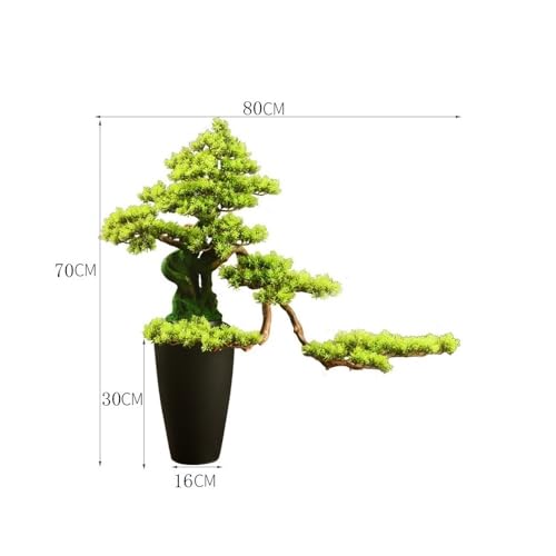 Product: MOOWI Artificial Bonsai Tree Floor Artificial Bonsai Tree Hotel Clubhouse Entrance Decoration Fake Plants Potted Plants Artificial Trees Plants