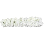 Product: KHROOLT 1 Meter Artificial Flower Garland, White Rose Hydrangea Dahlia Silk Fake Flowers for Wedding Arch Aisle Decoration, Home Party Decor