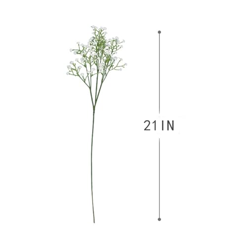 Product: Babys Breath Artificial Flowers, 30Pcs Fake White Babys Breath Flowers Artificial Bulk, Real Touch Faux Babies Breath Gypsophila Bouquet for Wedding Floral Arrangement Party Decor,Home Decoration (60)