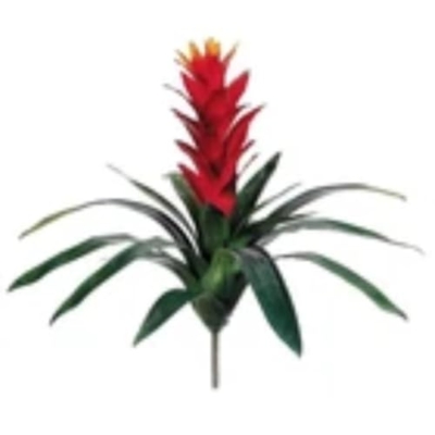 Product: Bromeliad Plant Silk Floral Arrangements Artificial Flowers