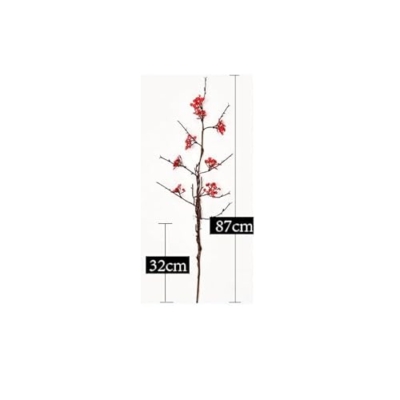 Product: DUYHBAWRS Simulated Cherry Blossom Rattan Branch Home Decoration, Dried Branches, Tea Room Fake Flower Decorations(Black)
