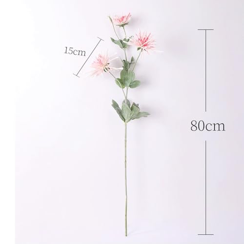 Silky Flower Store Artificial Crab Claw Chrysanthemum Faux Flower, Multi Color Home Decor, Living Room Accent, 32.5cm 1 1 Product: DUYHBAWRS Simulated Flower Multi-Color Crab Claw Chrysanthemum Home Soft Decoration, Living Room Decoration,(C)