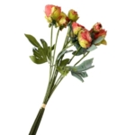 Product: 8 Stems Salmon Dried Flowers,32" Artificial Peony Bouquet for Home Wedding Table Decoration(NO VASE) for Wedding/Home Decoration