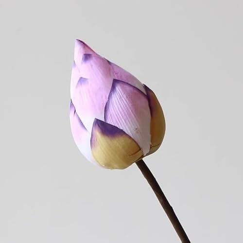 Product: WanderPanda 9 Stems Fake Flowers Artificial Flowers Faux Flowers Simulated Plant Artificial Lotus Suitable for Indoor Outdoor Party Wedding Decoration Lifelike Faux Bouquets Vase Not Included Pink
