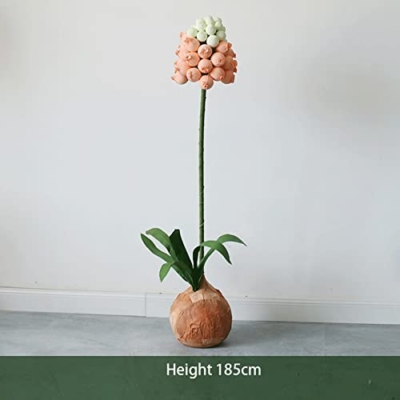 Product: WCHCWR Large Floor Flower Artificial Silk Flowers Hyacinth with Stems Bouquet Arrangement for DIY Wedding Centerpieces Home Decorations