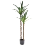 Product: Aartificial Plants Indoor Artificial Tree Indoor Faux Agave Plant Tree Fake Agave Artificial Tropical Plant Gladiolus Bonsai Floor Plant,A-150cm
