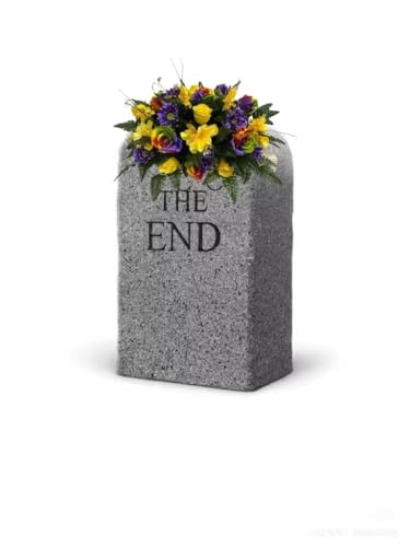 Product: Jucgghk Vivid and Realistic Floral Art Rainbow Roses Spring Cemetery Flowers,Headstone Flower,Grave Site Flower-,Flower for Cemetery