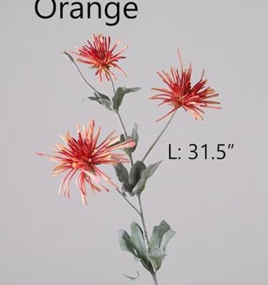 Product: 6 Stems Artificial Chrysanthemum Spray, Autumn Artificial Flower for Home Wedding Party Arrangement, Table Centerpiece for Wedding/Home Decoration(Pink)