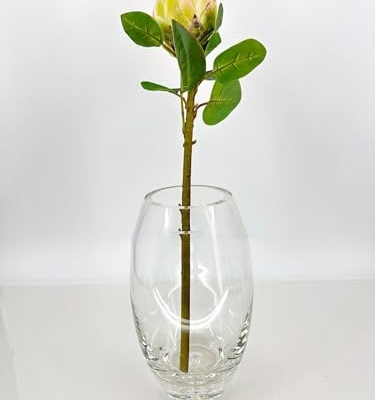 Product: Real Touch King Protea Stem, Large Head Artificial Flower for Indoor Vase Home Table Centerpieces Wedding(NO VASE) for Wedding/Home Decoration