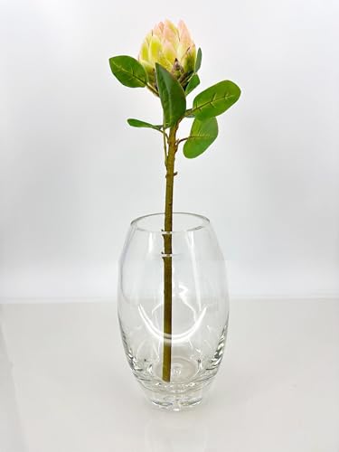 Product: Real Touch King Protea Stem, Large Head Artificial Flower for Indoor Vase Home Table Centerpieces Wedding(NO VASE) for Wedding/Home Decoration
