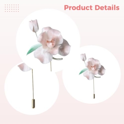 Silky Flower Store Handmade Silk Iris Brooch, Cultural Heritage Cheongsam Suit Coat Accessory, Mulberry Silk Flower Pin, 11cm 6 6 Product: Silk Brooch, Iris, Cultural Heritage, Handmade, Mulberry, Cheongsam Suit Coat Accessory