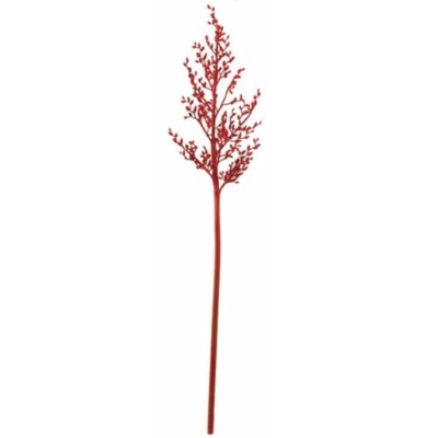 Product: SilksAreForever 30" Artificial Seeded Bromeliad Flower Stem -Red (Pack of 12)