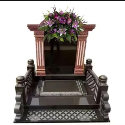 Product: Jucgghk Vivid and Realistic Floral Art Purple Spring Cemetery Flowers，Grave Site Flower，Headstone Flower，Flower for Cemetery