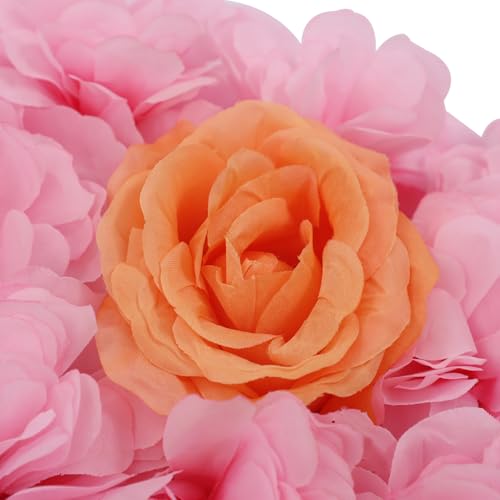 Product: WUSILILU 12Pcs Artificial Silk Flower,Hanging Wall Panel Romantic Floral Backdrop for Party,Wedding Photography Decoration